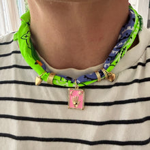 Load image into Gallery viewer, Bandana necklace neon edition