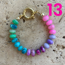 Load image into Gallery viewer, Chunky Opal Rainbow bracelet