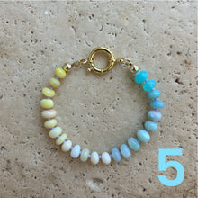 Load image into Gallery viewer, Pastel Opal Rainbow bracelet