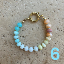Load image into Gallery viewer, Pastel Opal Rainbow bracelet