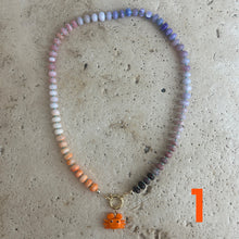 Load image into Gallery viewer, Colorful Opal Rainbow necklace