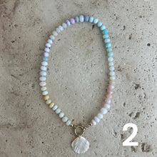 Load image into Gallery viewer, Pastel Opal Rainbow necklace