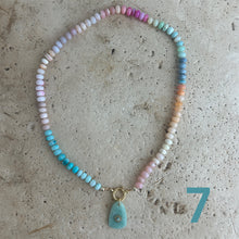 Load image into Gallery viewer, Pastel Opal Rainbow necklace