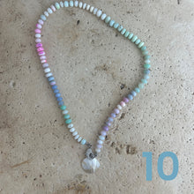 Load image into Gallery viewer, Pastel Opal Rainbow necklace
