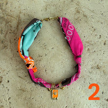 Load image into Gallery viewer, Bandana necklace neon edition