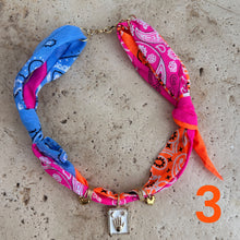 Load image into Gallery viewer, Bandana necklace neon edition