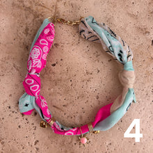 Load image into Gallery viewer, Bandana necklace neon edition