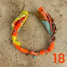 Load image into Gallery viewer, Bandana necklace neon edition