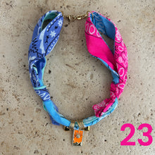 Load image into Gallery viewer, Bandana necklace neon edition