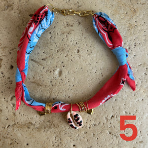 Bandana necklace neon edition
