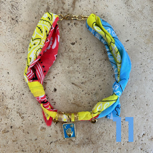 Bandana necklace neon edition