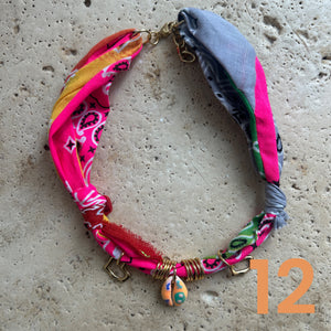 Bandana necklace neon edition