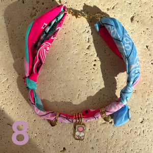 Bandana necklace neon edition