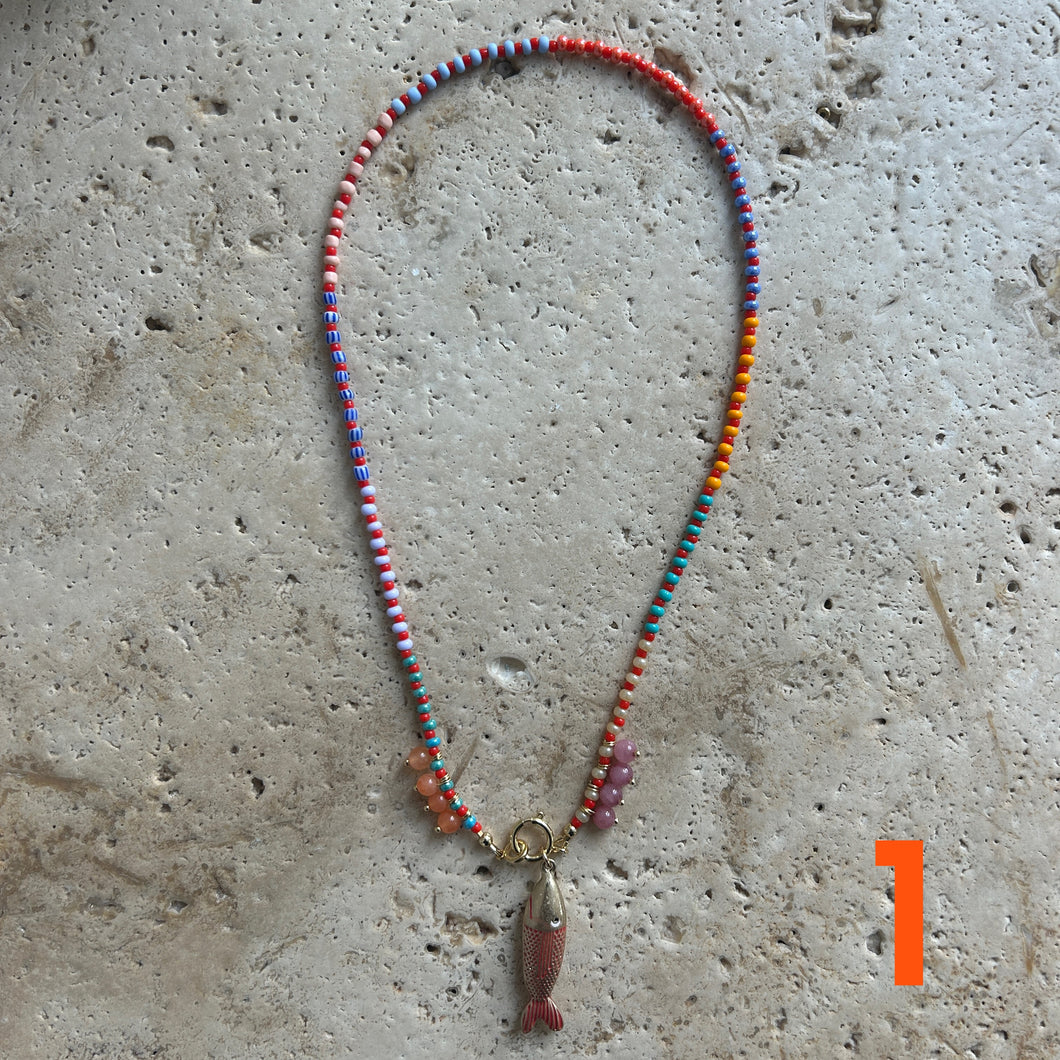 Fischli beaded necklace