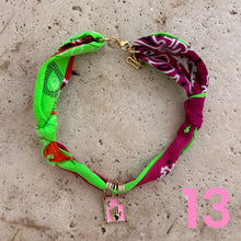 Load image into Gallery viewer, Bandana necklace neon edition