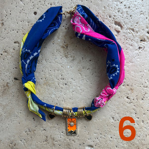 Bandana necklace neon edition