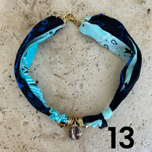 Bandana necklace neon edition