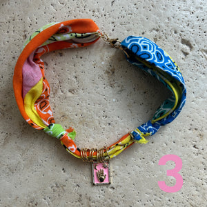 Bandana necklace neon edition