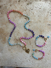 Load image into Gallery viewer, XL Rainbow Set: necklace &amp; bracelet