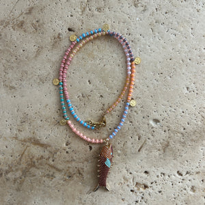 Fischli beaded necklace