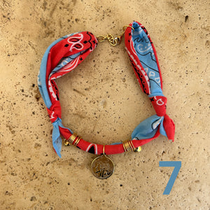 Bandana necklace neon edition