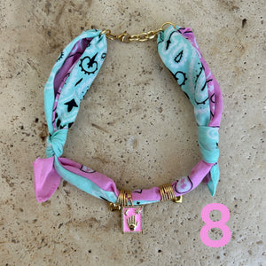 Bandana necklace neon edition