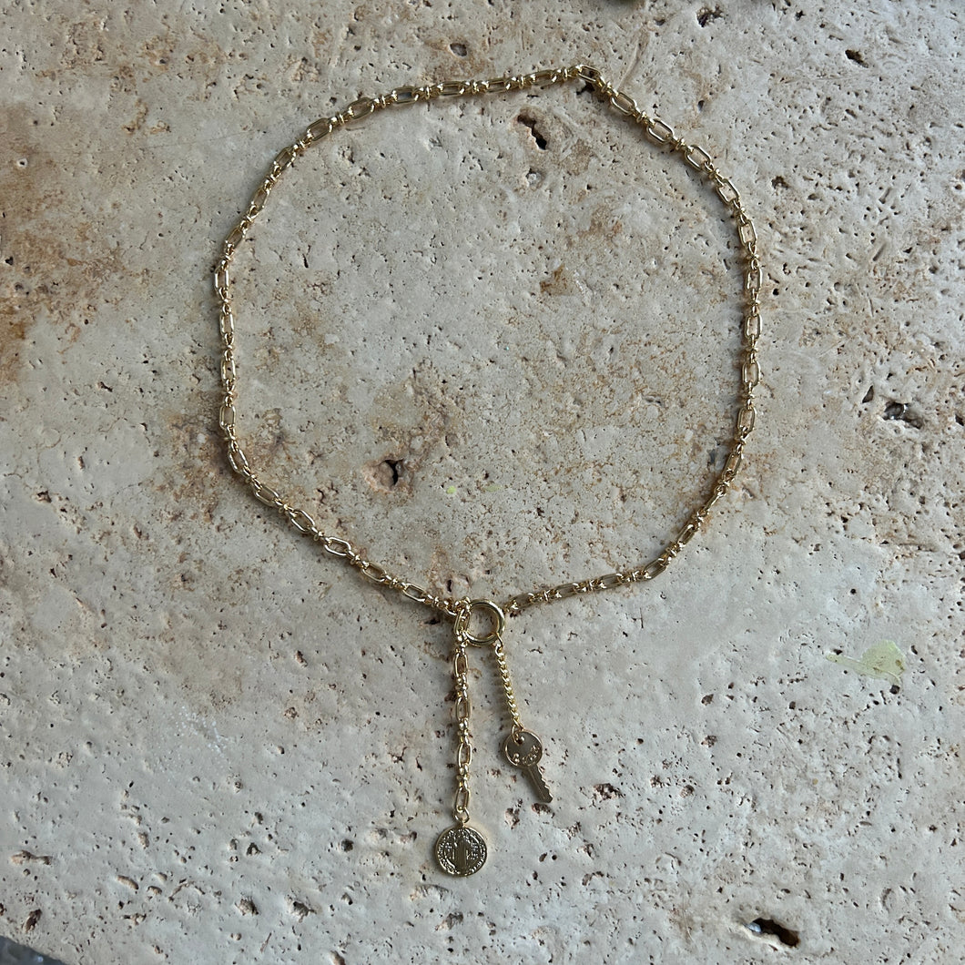 Key to my heart necklace