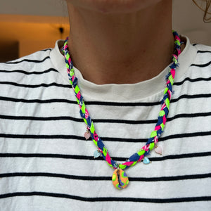 braided Bandana necklace