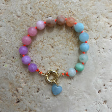 Laden Sie das Bild in den Galerie-Viewer, XL Rainbow Set: necklace &amp; bracelet