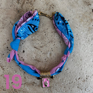 Bandana necklace neon edition