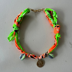 Bandana necklace neon edition