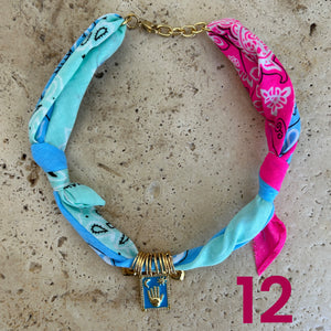 Bandana necklace neon edition