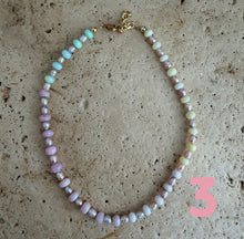 Load image into Gallery viewer, Pastel Opal &amp; Pearls necklace