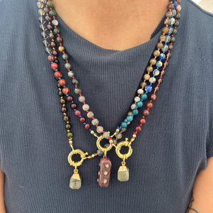 Dark Rainbow necklace