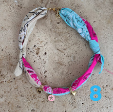 Load image into Gallery viewer, Bandana necklace neon edition