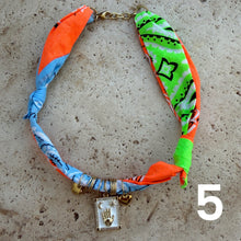 Load image into Gallery viewer, Bandana necklace neon edition