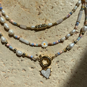 Abundance pearly necklace