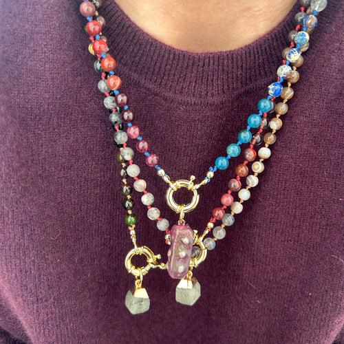 Dark Rainbow necklace