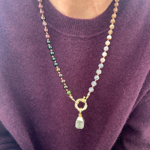 Dark Rainbow necklace