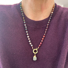 Load image into Gallery viewer, Dark Rainbow necklace