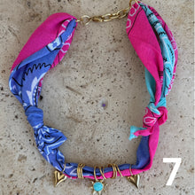 Load image into Gallery viewer, Bandana necklace neon edition