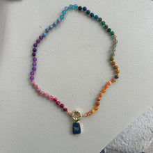 Charger l&#39;image dans la galerie, Rainbow necklace with new charm