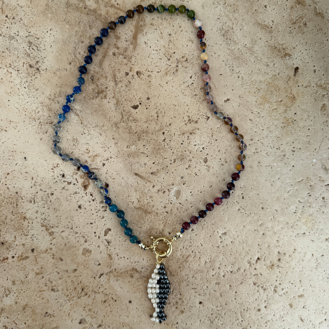 Dark Rainbow necklace