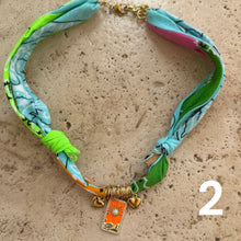 Load image into Gallery viewer, Bandana necklace neon edition