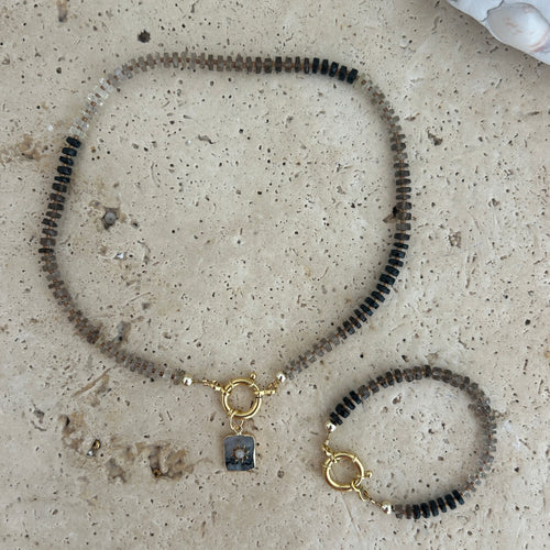 Nara necklace & bracelet SET