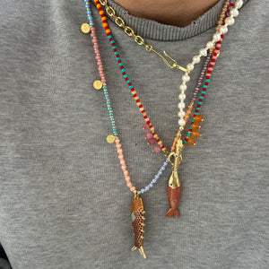 Fischli beaded necklace