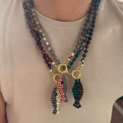 Dark Rainbow necklace