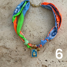 Load image into Gallery viewer, Bandana necklace neon edition