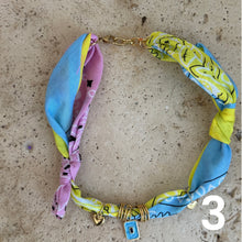 Load image into Gallery viewer, Bandana necklace neon edition