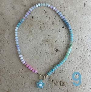 Pastel Opal Rainbow necklace